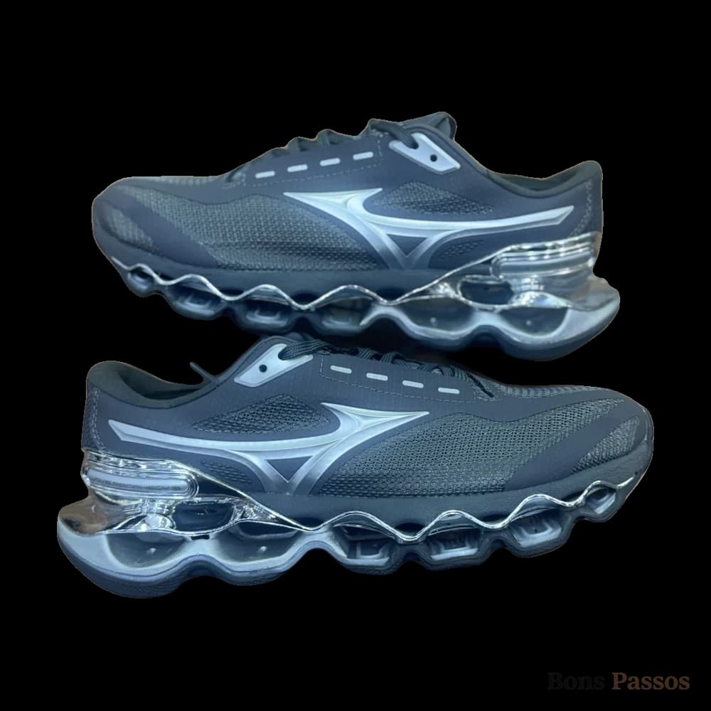 Mizuno Wave Prophecy 15 “ Cromado Cinza “